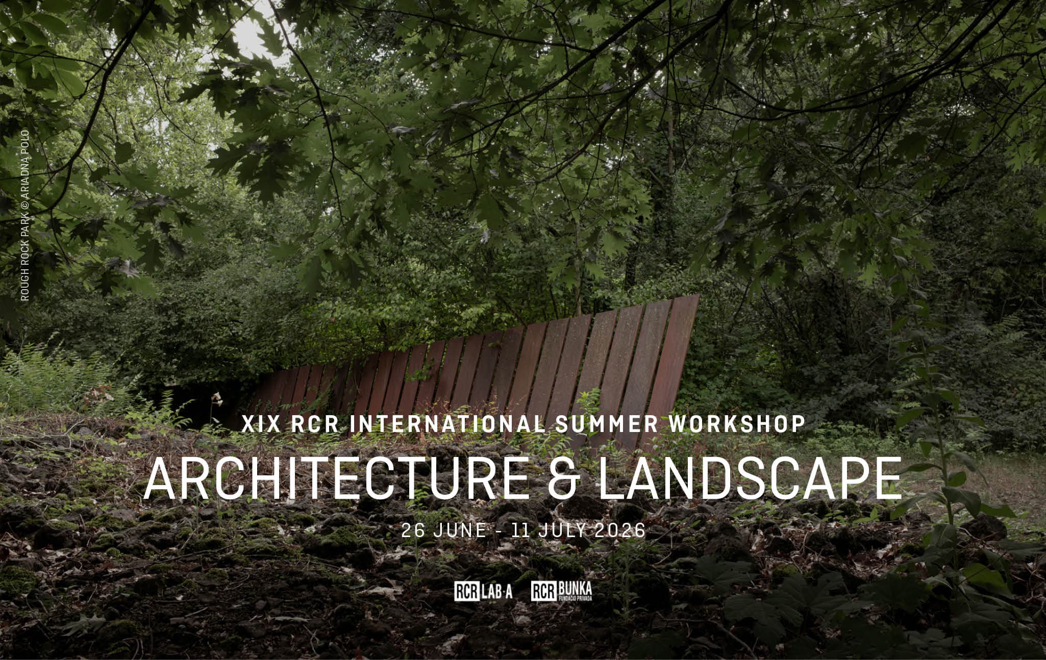 XIX Workshop Internacional d'Arquitectura i Paisatge 2026 II